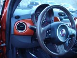 2012 Fiat 500 Sport Steering Wheel