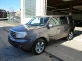 2014 Modern Steel Metallic Honda Pilot EX-L 4WD #89817050