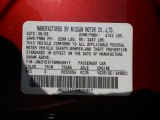 2006 G Color Code for Garnet Fire Red Metallic - Color Code: AY2