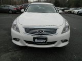 2013 Moonlight White Infiniti G 37 x AWD Sedan #89817290