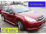 2011 Ruby Red Pearl Subaru Legacy 2.5i #89816850