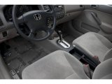 2001 Honda Civic LX Sedan Beige Interior