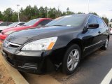 2007 Nighthawk Black Pearl Honda Accord EX Sedan #89817432