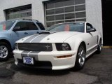 2007 Performance White Ford Mustang Shelby GT Coupe #8973683