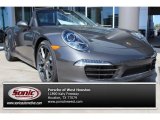 2014 Agate Grey Metallic Porsche 911 Carrera Cabriolet #89882531