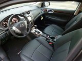 2014 Nissan Sentra SL Charcoal Interior