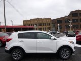 2014 Clear White Kia Sportage LX AWD #89882394