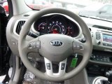 2014 Kia Sportage LX AWD Steering Wheel