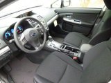 2014 Subaru XV Crosstrek Hybrid Black Interior