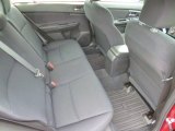 2014 Subaru Impreza 2.0i Premium 4 Door Rear Seat