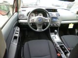 2014 Subaru Impreza 2.0i Premium 4 Door Black Interior