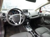 2014 Ford Fiesta Titanium Hatchback Charcoal Black Interior