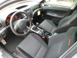 2014 Subaru Impreza WRX Premium 4 Door Black Interior
