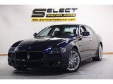 Blu Mediterraneo (Blue Metallic) Maserati Quattroporte in 2011