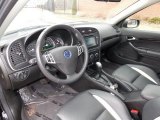 2009 Saab 9-3 Aero XWD Sport Sedan Black/Parchment Interior