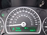 2009 Saab 9-3 Aero XWD Sport Sedan Gauges