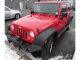 2008 Flame Red Jeep Wrangler Unlimited Rubicon 4x4 #89882607
