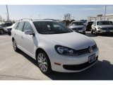 2014 Pure White Volkswagen Jetta TDI SportWagen #89882678