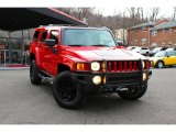 2007 Victory Red Hummer H3  #89882299