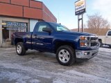 2014 Blue Topaz Metallic Chevrolet Silverado 1500 LT Z71 Regular Cab 4x4 #89916051