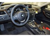 2014 BMW 3 Series 328d Sedan Black Interior