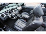 2013 Ford Mustang GT Premium Convertible Charcoal Black Interior