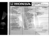 2014 Honda Civic EX Sedan Window Sticker