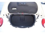 2009 Volkswagen New Beetle 2.5 Convertible Trunk