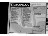 2014 Honda Accord LX-S Coupe Window Sticker
