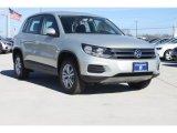 2014 White Gold Metallic Volkswagen Tiguan S #89947174