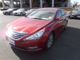 2014 Venetian Red Hyundai Sonata Limited 2.0T #89980662