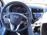 2014 Hyundai Accent SE 5 Door Steering Wheel