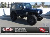 2004 Patriot Blue Pearl Jeep Wrangler Columbia Edition 4x4 #89980778