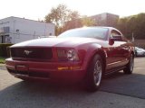 2005 Redfire Metallic Ford Mustang V6 Deluxe Coupe #8957598