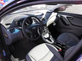 2014 Hyundai Elantra SE Sedan Gray Interior