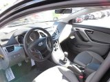 2014 Hyundai Elantra Sport Sedan Gray Interior