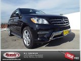 2014 Black Mercedes-Benz ML 350 #89980743