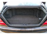 2002 Mercedes-Benz S 600 Sedan Trunk