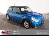 2012 Laser Blue Metallic Mini Cooper Hardtop #90017303