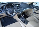 2011 Honda Accord EX-L V6 Coupe Ivory Interior