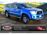 2007 Speedway Blue Pearl Toyota Tacoma V6 TRD Double Cab 4x4 #90017065
