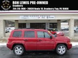 Inferno Red Crystal Pearl Jeep Patriot in 2010