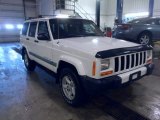 Stone White Jeep Cherokee in 1999
