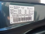 2006 Town & Country Color Code for Magnesium Pearl - Color Code: PPK