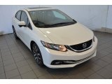 2014 White Orchid Pearl Honda Civic EX-L Sedan #90051255