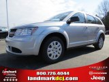 2014 Bright Silver Metallic Dodge Journey Amercian Value Package #90068262