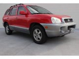 2004 Canyon Red Hyundai Santa Fe GLS #90068474