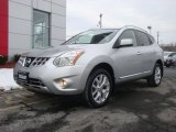 2011 Silver Ice Metallic Nissan Rogue S AWD #90068345