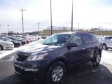 2014 Atlantis Blue Metallic Chevrolet Traverse LS #90068286