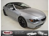 2007 Silver Grey Metallic BMW 6 Series 650i Convertible #90100398